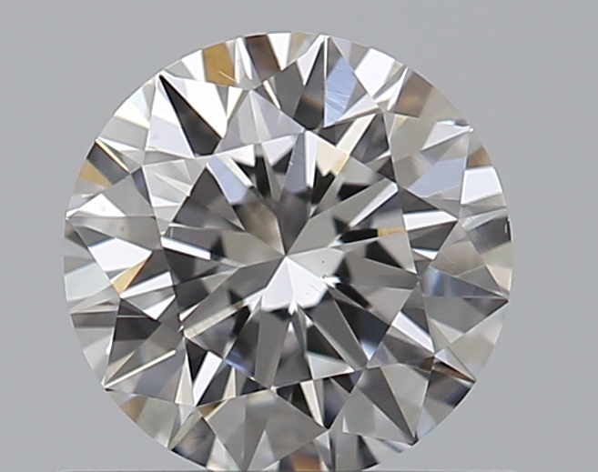 0.5 CaratF-VS2 EX Cut Round Diamond