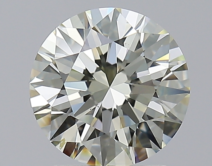 2.01 CaratN-SI1 EX Cut Round Diamond