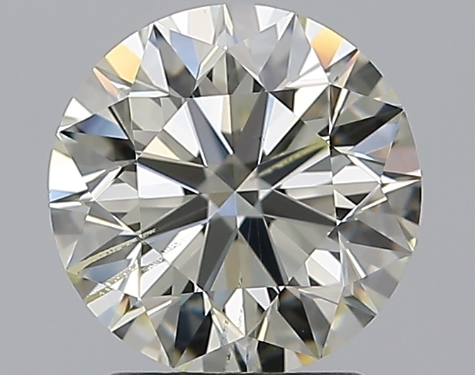 2.01 CaratN-SI2 EX Cut Round Diamond