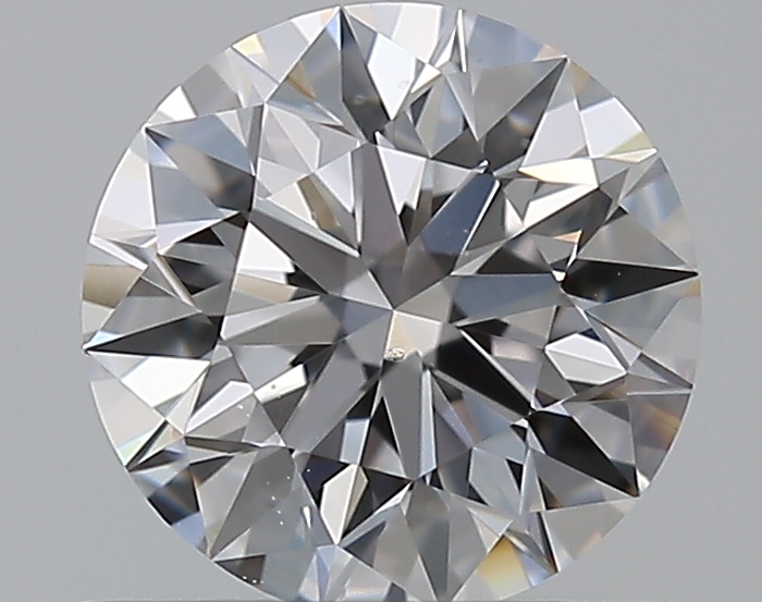 0.7 CaratD-VS2 EX Cut Round Diamond