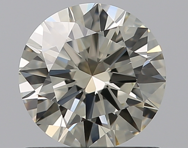 0.9 CaratL-VVS1 EX Cut Round Diamond