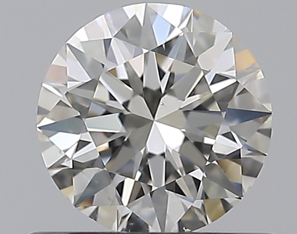 0.53 CaratI-VS2 EX Cut Round Diamond