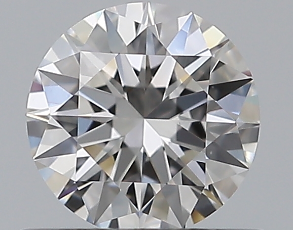 0.5 CaratG-VVS2 EX Cut Round Diamond