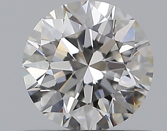 0.5 CaratF-VS1 EX Cut Round Diamond