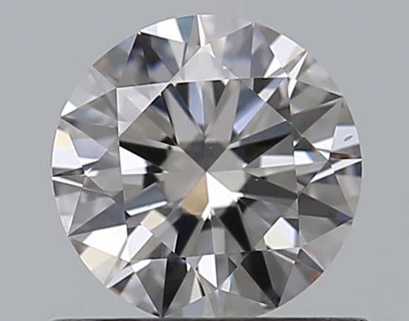 0.5 CaratD-VS2 EX Cut Round Diamond