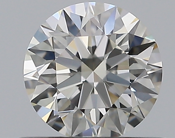 0.5 CaratK-VVS1 EX Cut Round Diamond