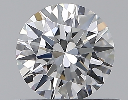0.5 CaratF-VS1 EX Cut Round Diamond