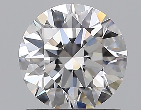 0.9 CaratD-VS2 EX Cut Round Diamond