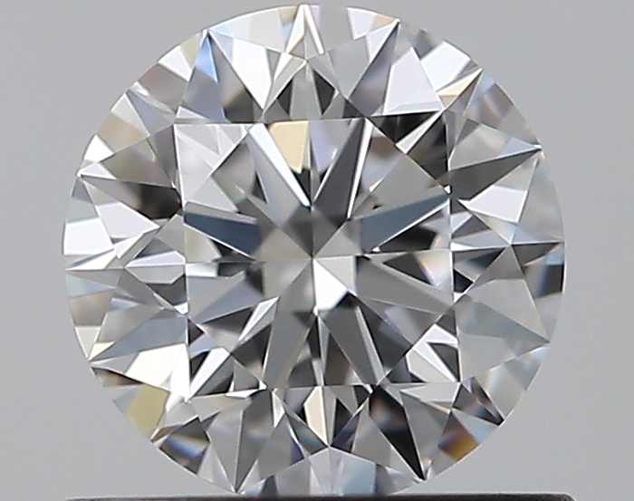 0.72 CaratD-VVS1 EX Cut Round Diamond