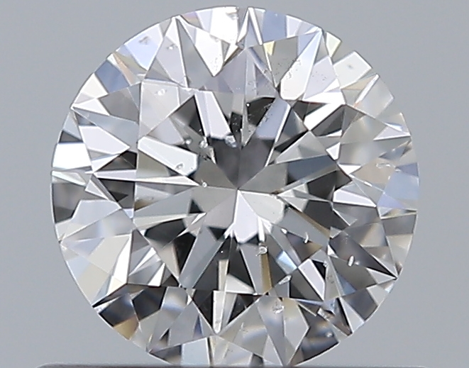 0.5 CaratD-SI2 EX Cut Round Diamond