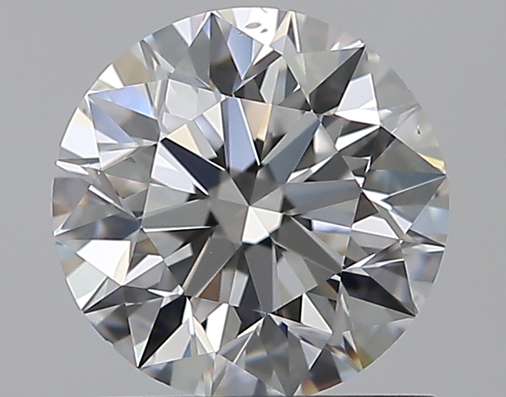 1 CaratD-VS2 EX Cut Round Diamond