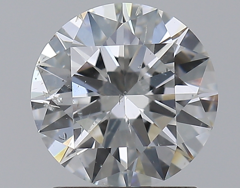 1.5 CaratG-SI2 EX Cut Round Diamond