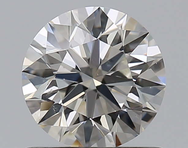0.73 CaratI-SI1 EX Cut Round Diamond