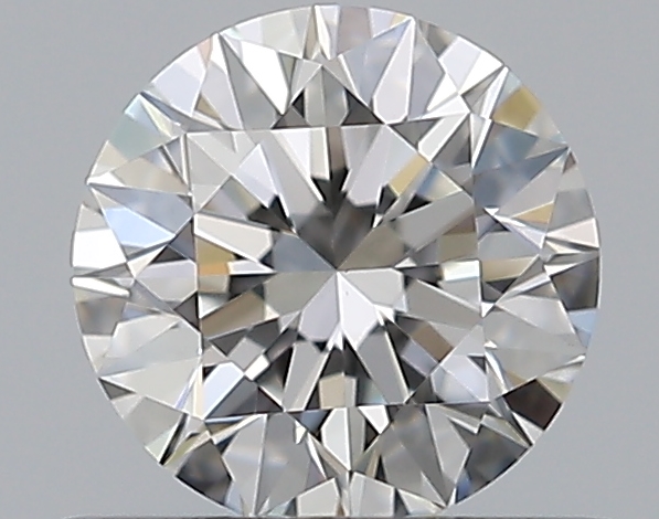 0.5 CaratF-VVS2 EX Cut Round Diamond