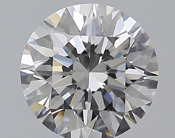 0.59 CaratF-VVS2 EX Cut Round Diamond