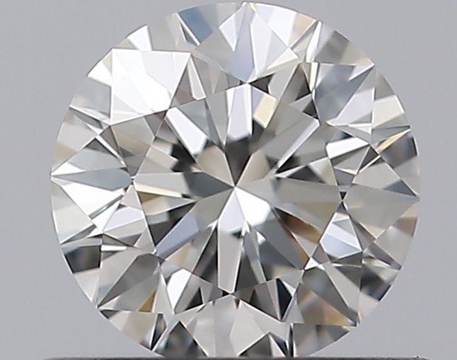 0.5 CaratI-VVS2 EX Cut Round Diamond