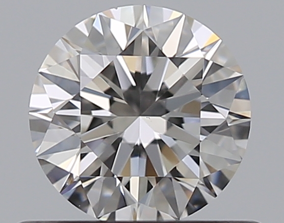 0.5 CaratF-VS1 EX Cut Round Diamond