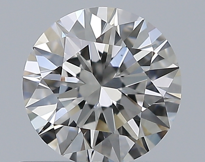 0.5 CaratF-VS2 EX Cut Round Diamond