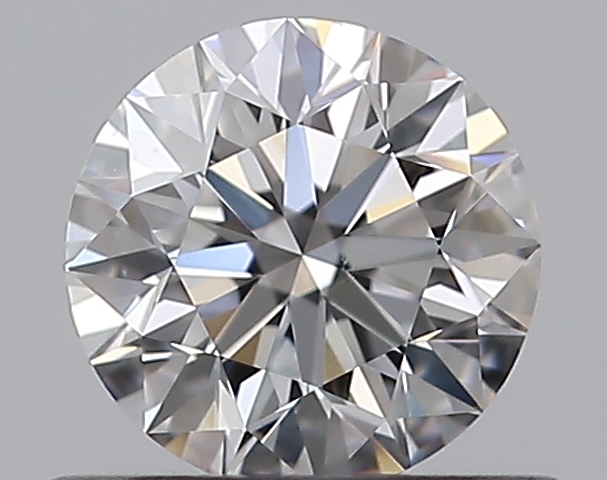 0.5 CaratD-VS2 EX Cut Round Diamond