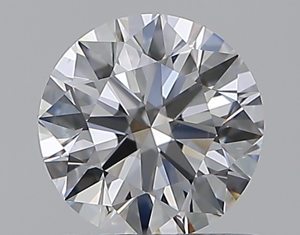 0.7 CaratD-VS2 EX Cut Round Diamond