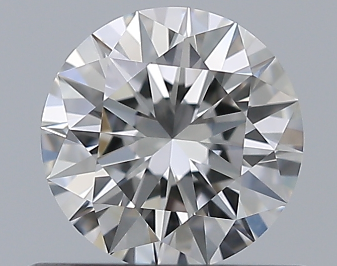 0.5 CaratE-VS2 EX Cut Round Diamond