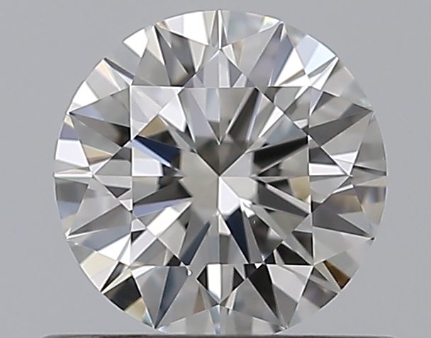 0.5 CaratI-VVS2 EX Cut Round Diamond