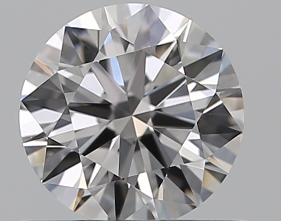 0.5 CaratE-VVS2 EX Cut Round Diamond