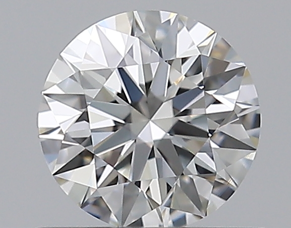 0.53 CaratG-VVS1 EX Cut Round Diamond