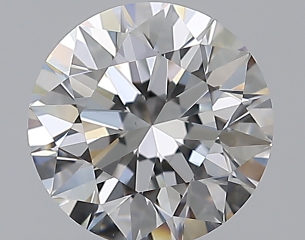 0.61 CaratF-VS2 EX Cut Round Diamond