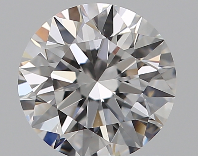 0.53 CaratD-VS2 EX Cut Round Diamond