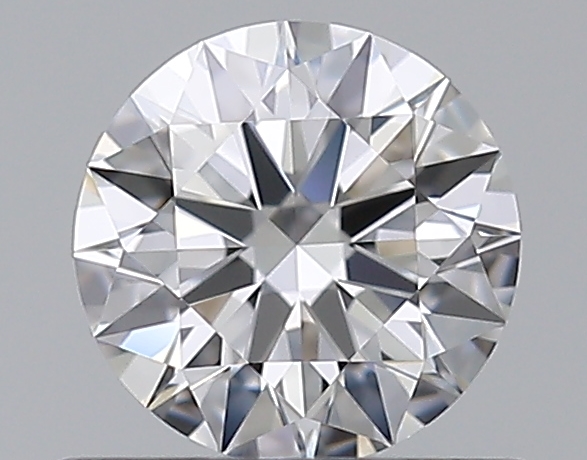 0.52 CaratD-VVS2 EX Cut Round Diamond