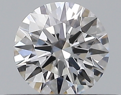 0.3 CaratD-VS2 EX Cut Round Diamond