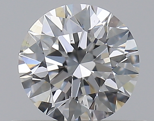 0.5 CaratF-SI1 EX Cut Round Diamond