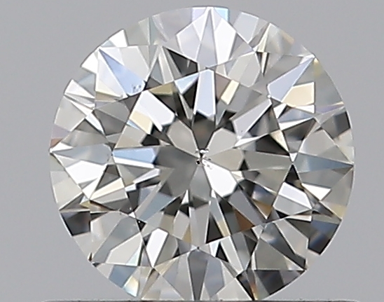 0.51 CaratI-SI1 EX Cut Round Diamond