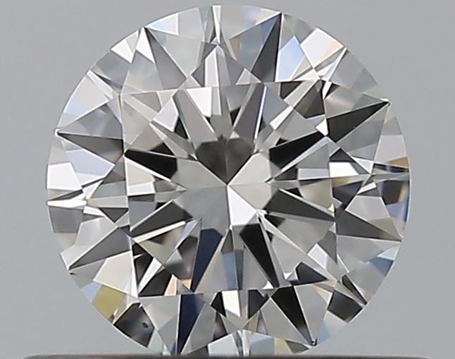 0.5 CaratG-VS2 EX Cut Round Diamond