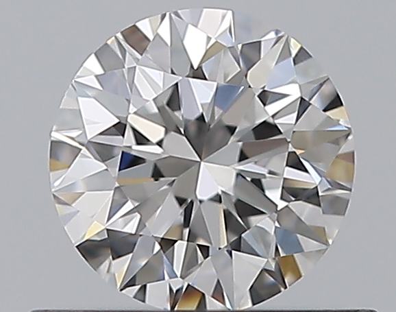 0.5 CaratF-VVS1 EX Cut Round Diamond