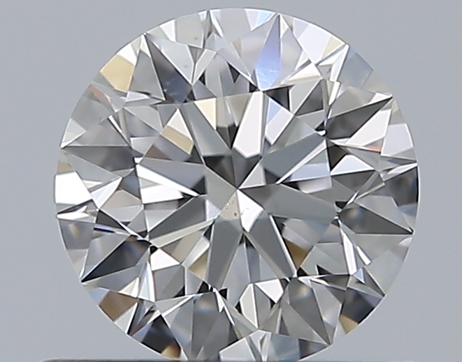 0.52 CaratE-VS2 EX Cut Round Diamond
