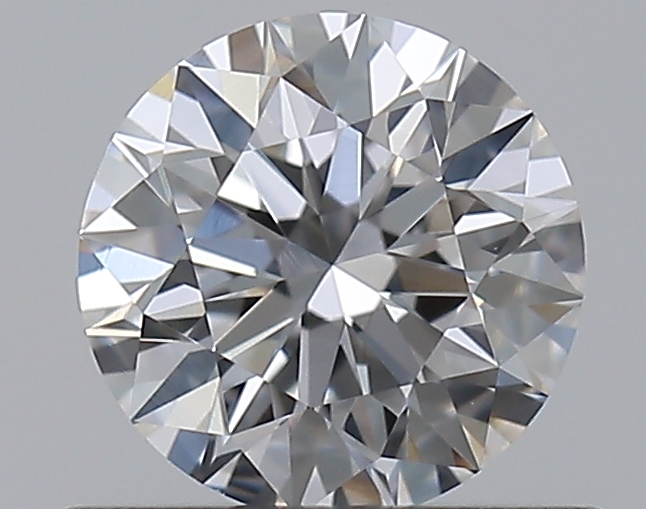 0.59 CaratE-VS1 EX Cut Round Diamond