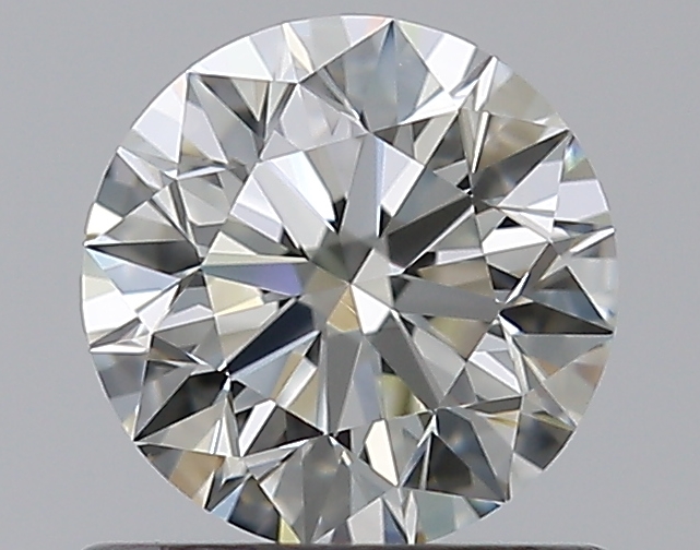 0.71 CaratJ-VS2 EX Cut Round Diamond