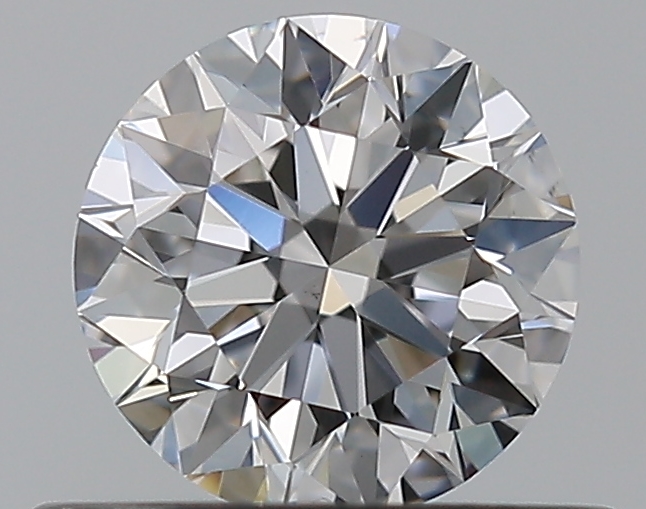 0.5 CaratE-VS2 EX Cut Round Diamond