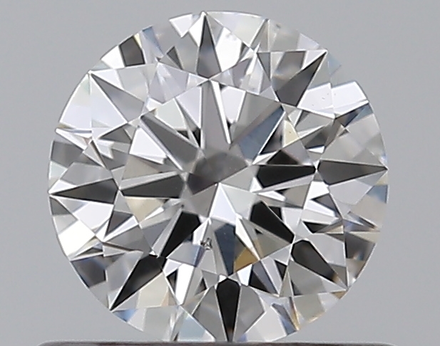 0.51 CaratE-SI1 EX Cut Round Diamond