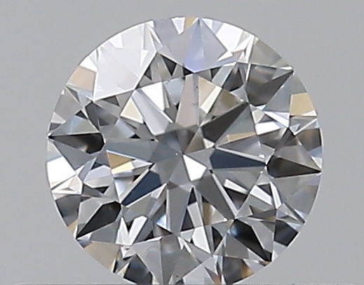 0.3 CaratD-VS2 EX Cut Round Diamond