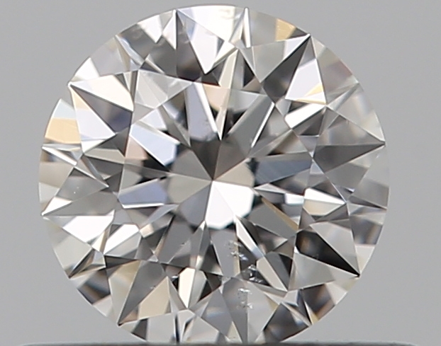 0.35 CaratF-SI2 EX Cut Round Diamond