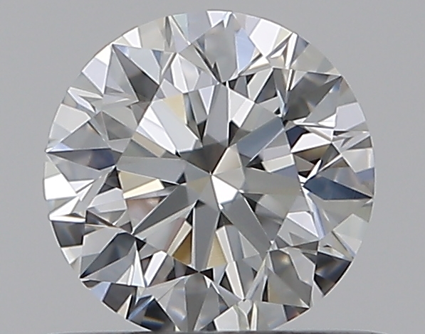 0.5 CaratG-VVS2 EX Cut Round Diamond