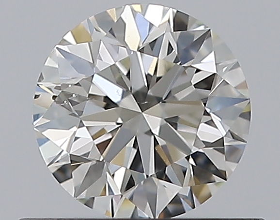 0.52 CaratI-SI2 EX Cut Round Diamond