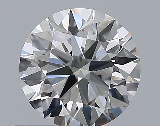 0.43 CaratE-VVS1 EX Cut Round Diamond