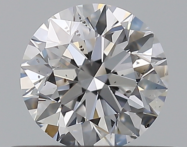 0.51 CaratD-SI2 EX Cut Round Diamond