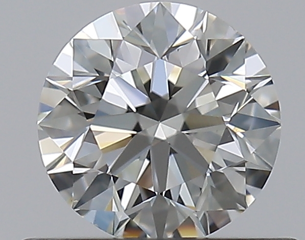 0.5 CaratJ-VS2 EX Cut Round Diamond