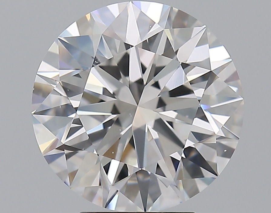 4.6 CaratD-VS2 EX Cut Round Diamond
