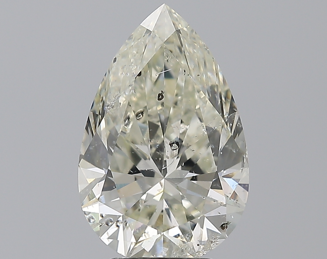 4.01 Carat Pear Diamond